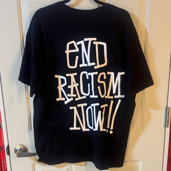 NEW STUSSY End Racism Tee- Large - Picture 4 of 7